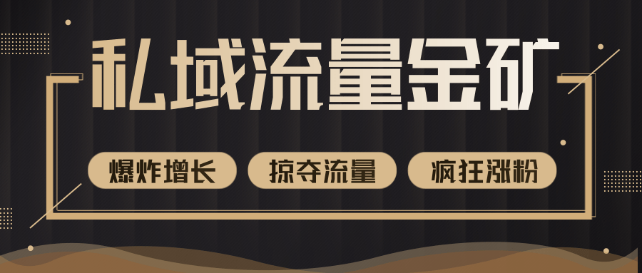 价值2200元私域流量的金矿，循环获取各大媒体精准流量，无限复制网红的精准流量！-成可创学网