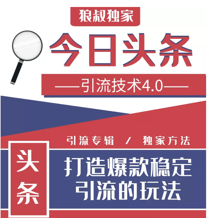 今日头条引流技术4.0，微头条实战细节，微头条引流核心技巧分析，快速发布引流玩法-成可创学网