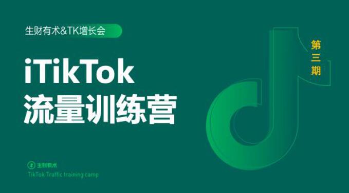 2020最新TikTok流量增长训练营（完结）附PPT-成可创学网