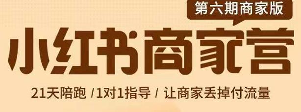 贾真-小红书商家营第6期商家版，21天带货陪跑课，让商家丢掉付流量-成可创学网