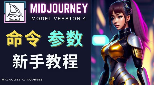 Midjourney新手入门教程，轻松创作顶级图像，命令参数-新手教程-成可创学网