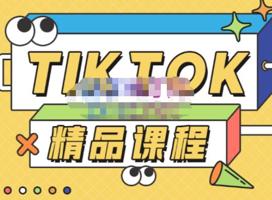 电商孵化中心·TikTok精品课程，教你玩转海外抖音，低成本创业，带您从0开始玩转TikTok-成可创学网