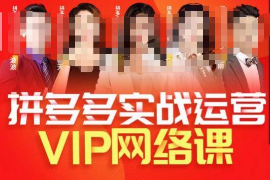 推易拼多多VIP全套直播课程，拼多多店铺实操玩法+实战玩法选款内功+直通车高阶等-成可创学网