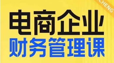 电商企业财务管理线上课，为电商企业规划财税-成可创学网