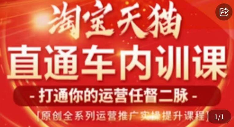 天问电商·2023淘宝天猫直通车内训课，零基础学起直通车运营实操课程-成可创学网