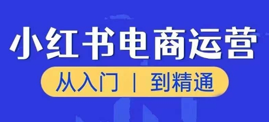 小红书电商运营课，从入门到精通，带你抓住又一个赚钱风口-成可创学网