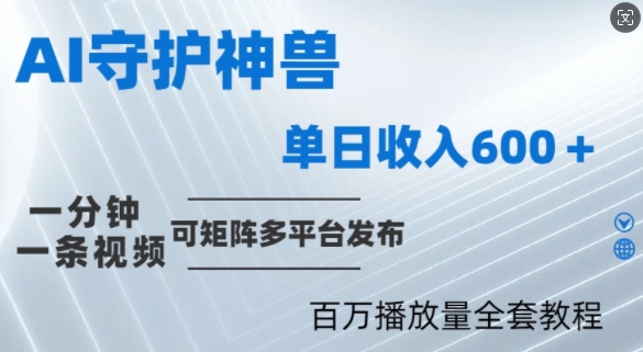 制作各省守护神，100多W播放量的视频只需要1分钟就能完成【揭秘】-成可创学网