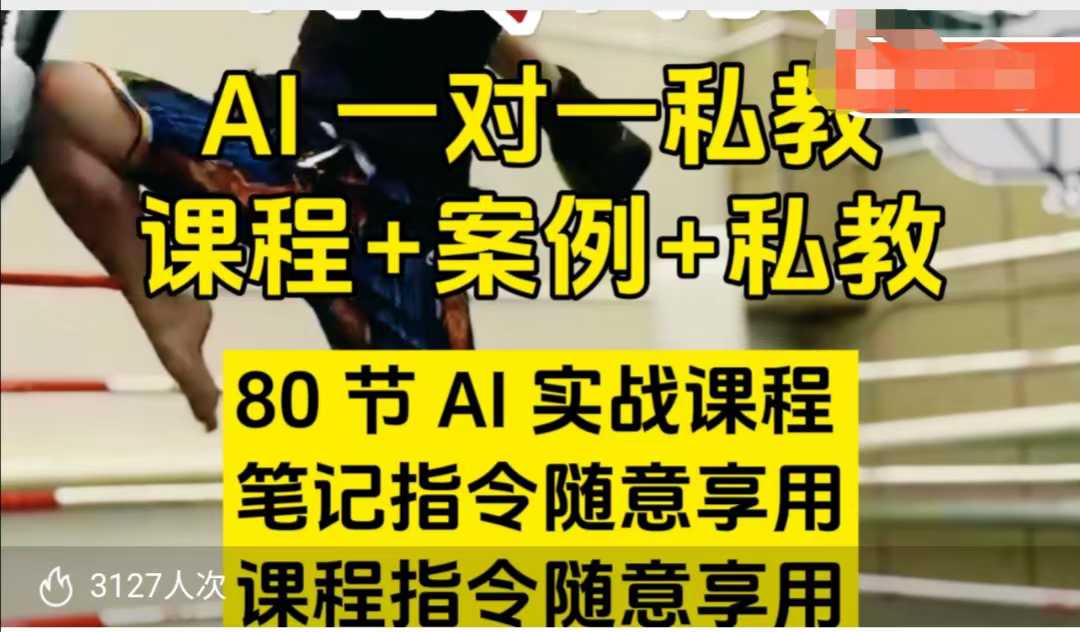 AI指令实战课，课程+案例，80节AI实战课程，笔记指令随意享用，课程指令随意享用-成可创学网